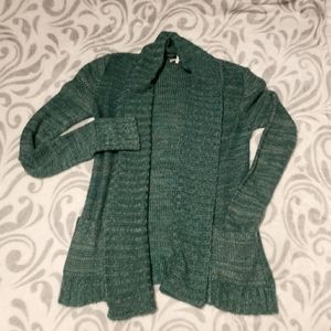 Pacsun Kirra Green and Blue cardigan